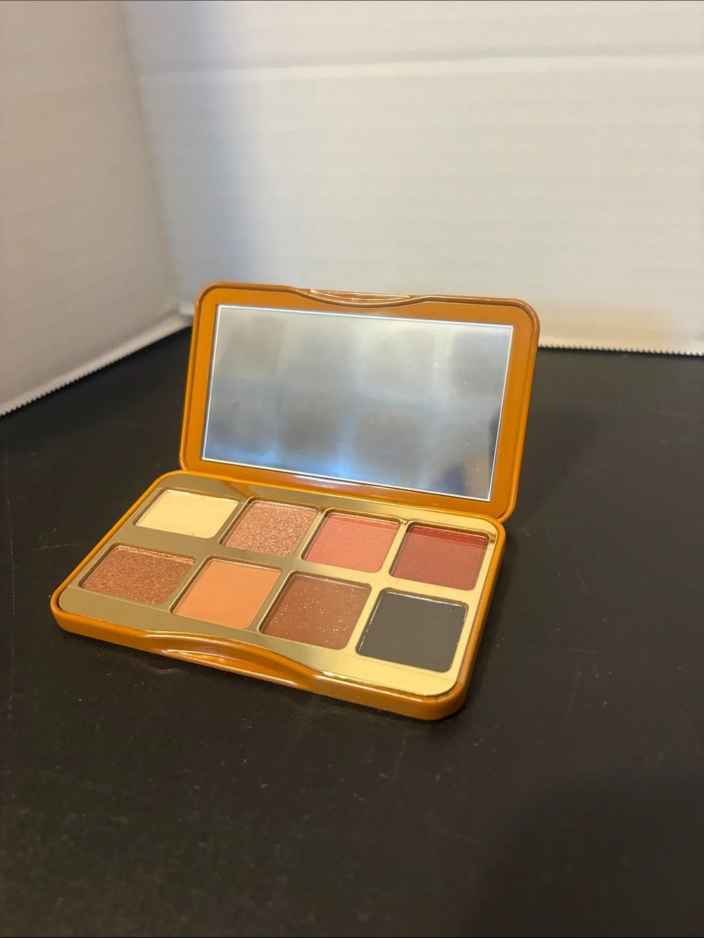 Too Faced Kitty Likes to Scratch Eyeshadow Palette - Orange, Black, Yellow